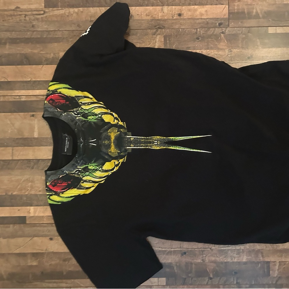 Tee with Subtle White Tag Detail